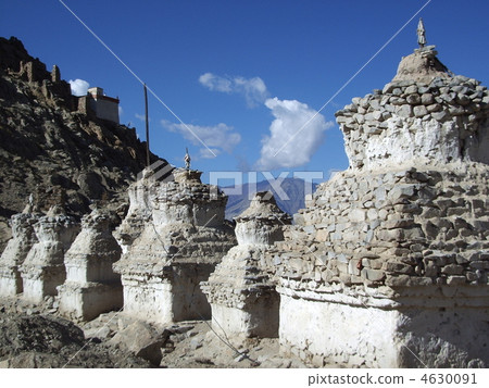 印度拉達克地區平壤村Chooten 4630091