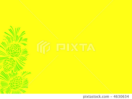 pinecone, pinetree, computer graphic 4630634