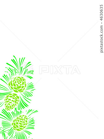pinecone, pinetree, computer graphic 4630635