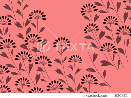 蔓藤花紋 數碼成像圖片 cg 4630881