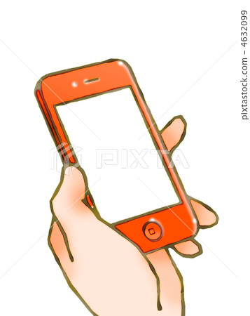 Sumaho (hand-drawn texture) Sumaho (hand-drawn texture) 4632099