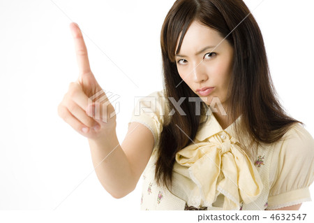 Female pointing Female pointing 4632547