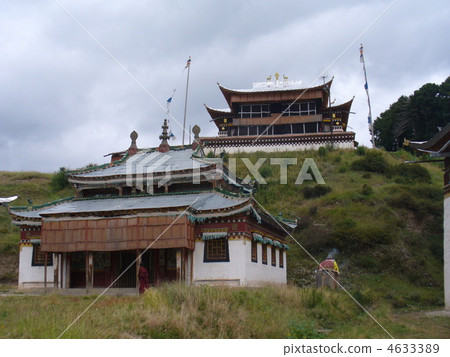 Gansu Province Shiroki Temple Kilti Gompa 4633389