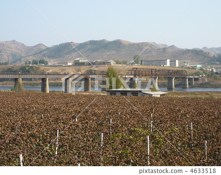 吉林省Kananzaki早晨邊界龍河Ohashi 吉林省Kananzaki早晨邊界龍河Ohashi 4633518