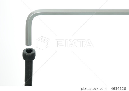 帽螺栓和六角扳手 4636128