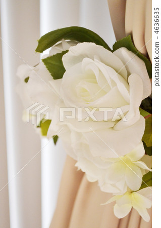 White flower at the ceremony hall 4636635