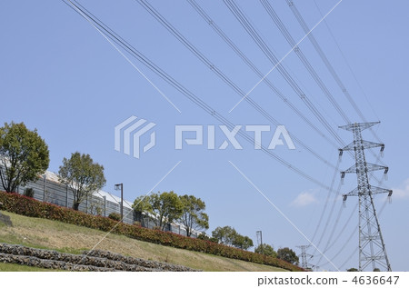 High Voltage Tower, high-voltage line, power line 4636647