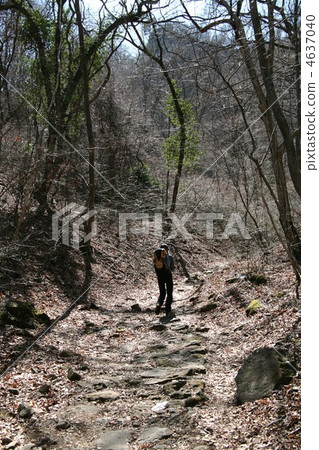 Mountain walking Mountain walking 4637040