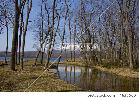 Komagatake mountain waiting for spring Komagatake mountain waiting for spring 4637500