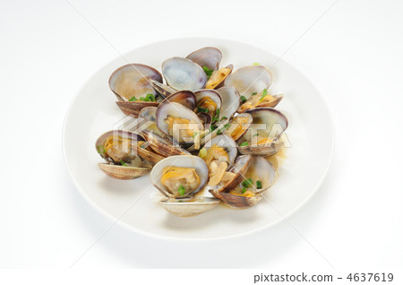 Steamed bamboo clam 4637619