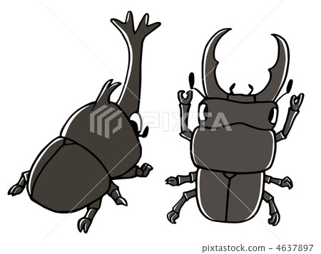 Gleeved bean&hiramushi(著色) Gleeved bean&hiramushi(著色) 4637897