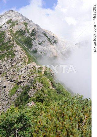 堆 許多 山峰 4638092