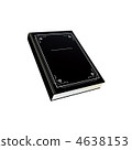 Black diary illustration Black diary illustration 4638153