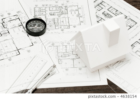 dwelling, home, maquette 4638154