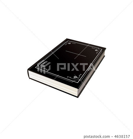 Black diary illustration Black diary illustration 4638157