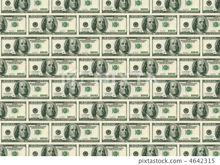 Back background from dollars 4642315