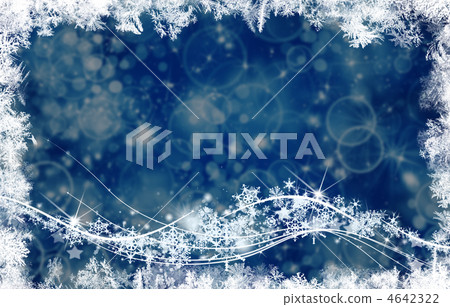 Background and bright flashes and snowflakes particles Background and bright flashes and snowflakes particles 4642322