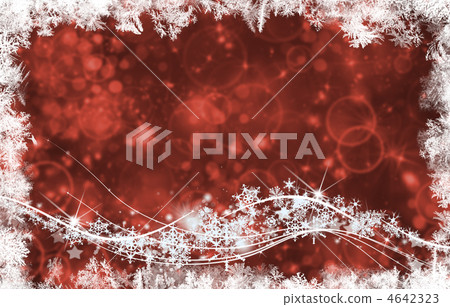 Background and bright flashes and snowflakes particles Background and bright flashes and snowflakes particles 4642323
