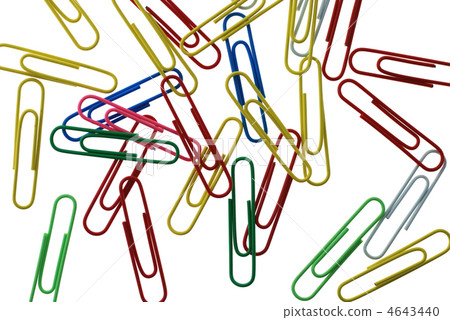 background from abstract office paper clips background from abstract office paper clips 4643440