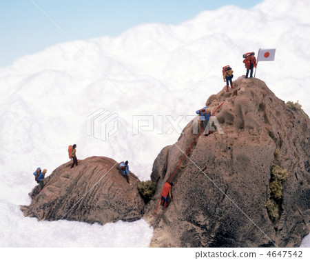 Mountain climbing _ Unkai · Hinomaru B 4647542