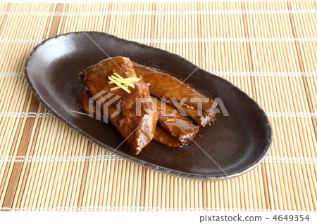 煮蘑菇金槍魚·水平1 4649354