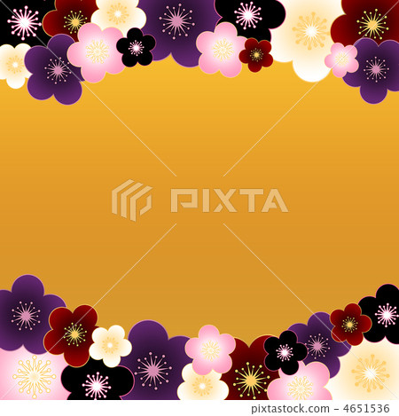 Japanese Background of Gold Back Japanese Background of Gold Back 4651536