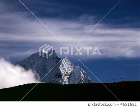 From Macchelmo to Thamserku (6623m) [Nepal] 4651681
