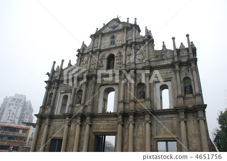 澳門世界遺產聖保羅遺址 澳門世界遺產聖保羅遺址 4651756