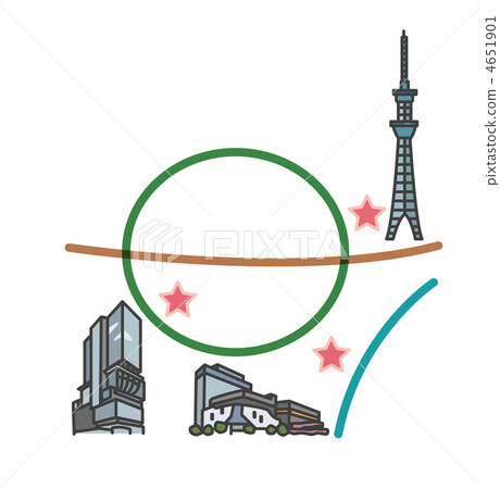 Map of Sky Tree, Shibuya Hikarie, Diversity Odaiba 4651901