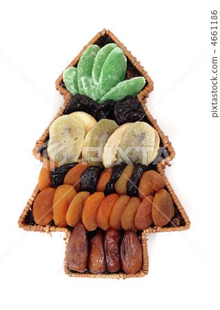 christmas tree from the fruit 4661186