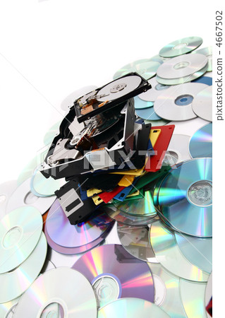 hdd, floppy, dvd and cd-rom data background hdd, floppy, dvd and cd-rom data background 4667502