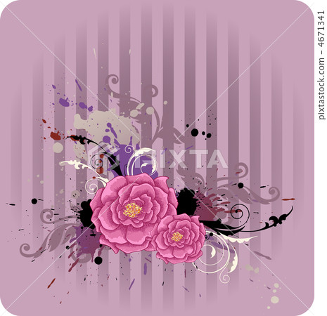 Abstract  floral  background 4671341