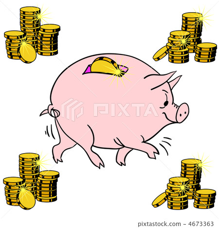Pig piggy bank 4673363