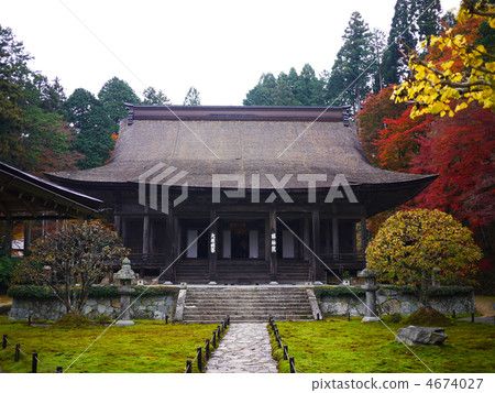 京都大原Katsorobu大廳秋天 京都大原Katsorobu大廳秋天 4674027