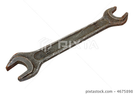 Stainless Steel Wrench close up 4675898