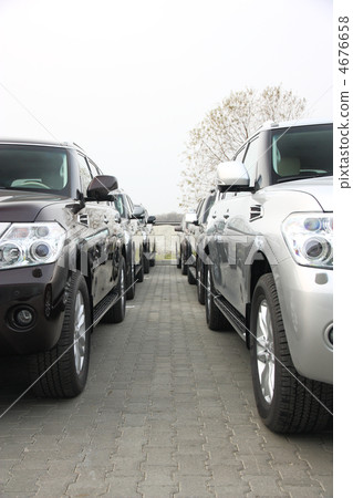 Group of cars stand Group of cars stand 4676658