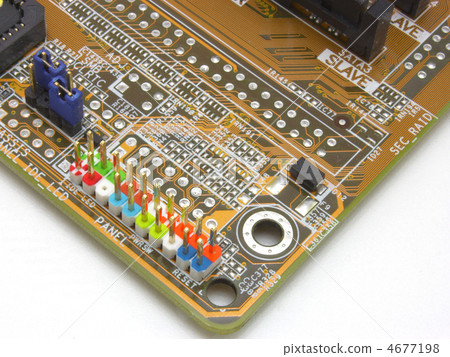 Close-up mother board 4677198