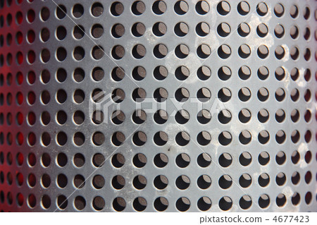 metal holed or perforated grid background metal holed or perforated grid background 4677423