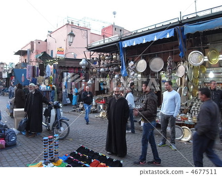 Djemaa El Fna square in Marrakech Djemaa El Fna square in Marrakech 4677511