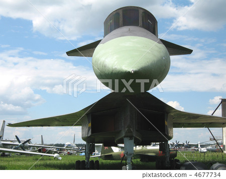 Moscow, Monino, Russia, the plane of war an a parking Moscow, Monino, Russia, the plane of war an a parking 4677734