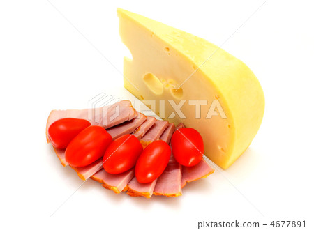 cheese with a meat and tomatoes cheese with a meat and tomatoes 4677891