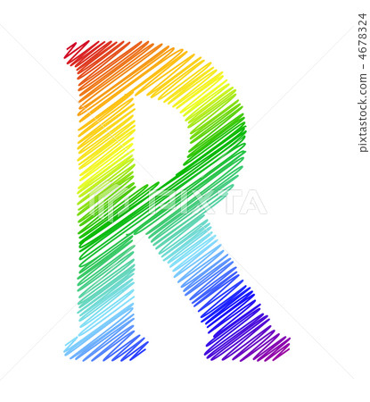 latin abc rainbow 4678324