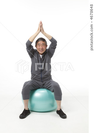 鍛煉的成熟男人 鍛煉的成熟男人 4678648