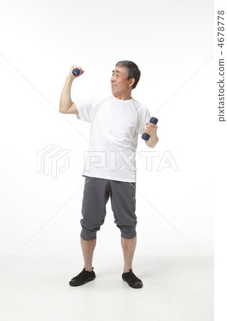 鍛煉的成熟男人 鍛煉的成熟男人 4678778