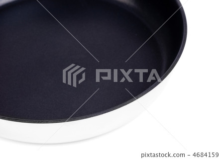 Frying pan isolated on white background 4684159
