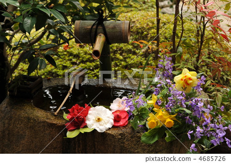 京都Shosoji寺的Tukubai 4685726