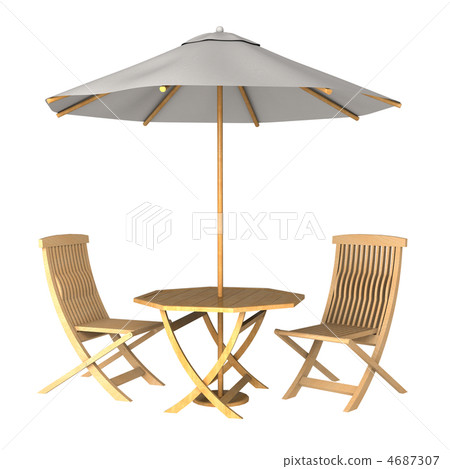 Garden parasols 4687307