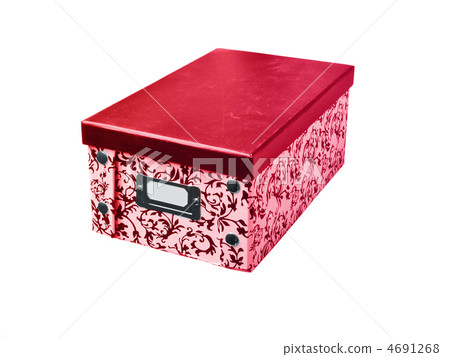 cardboard box  for CD isolated 4691268