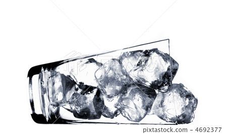 glass with ice cubes glass with ice cubes 4692377