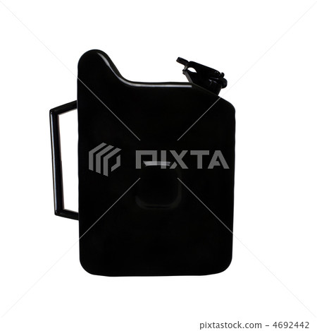 Metal jerrycan isolated Metal jerrycan isolated 4692442